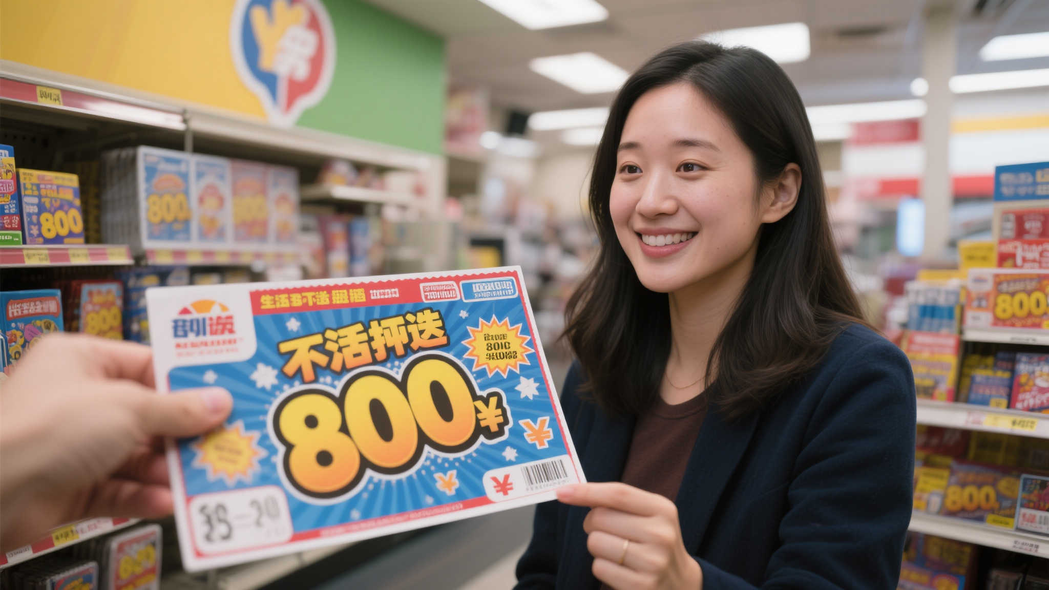 险些错失大奖!女子犹豫后刮刮乐喜中80万 险些错失大奖!女子犹豫后刮刮乐喜中80万