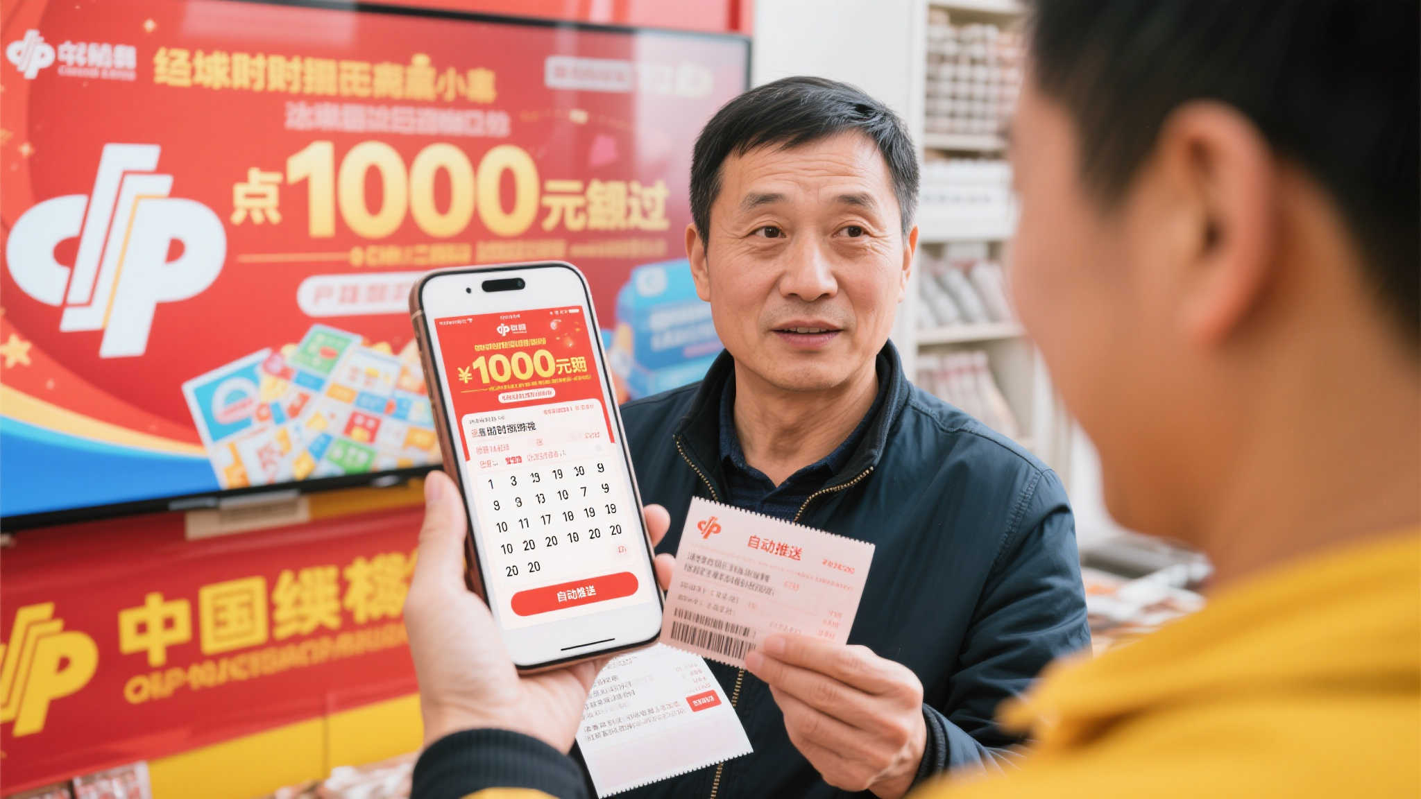 男子守号仅两期即中双色球612万 竟浑然不觉