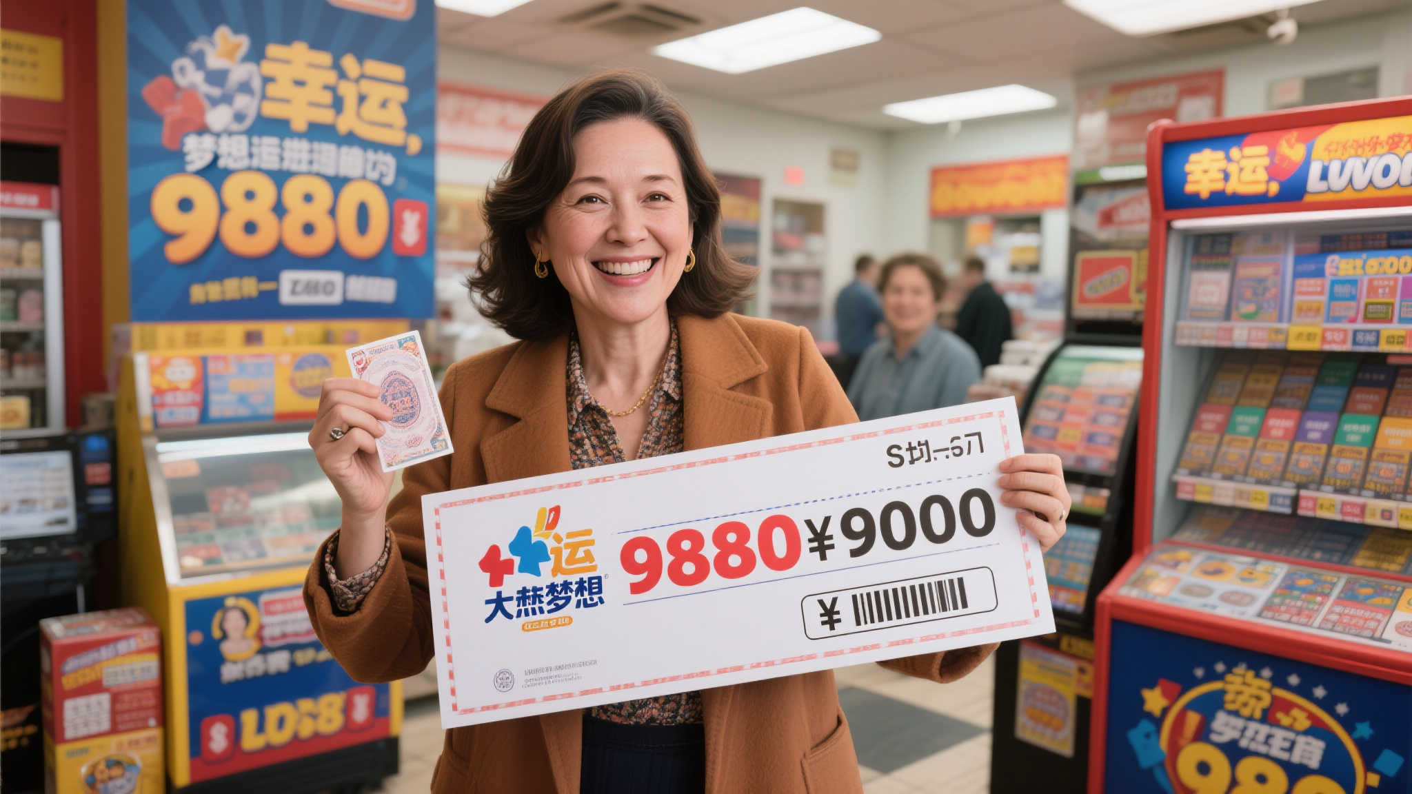 “新手女士购彩仅一年,喜中大乐透988万巨奖” 引言:梦想照进现实的幸运故事
你是否曾