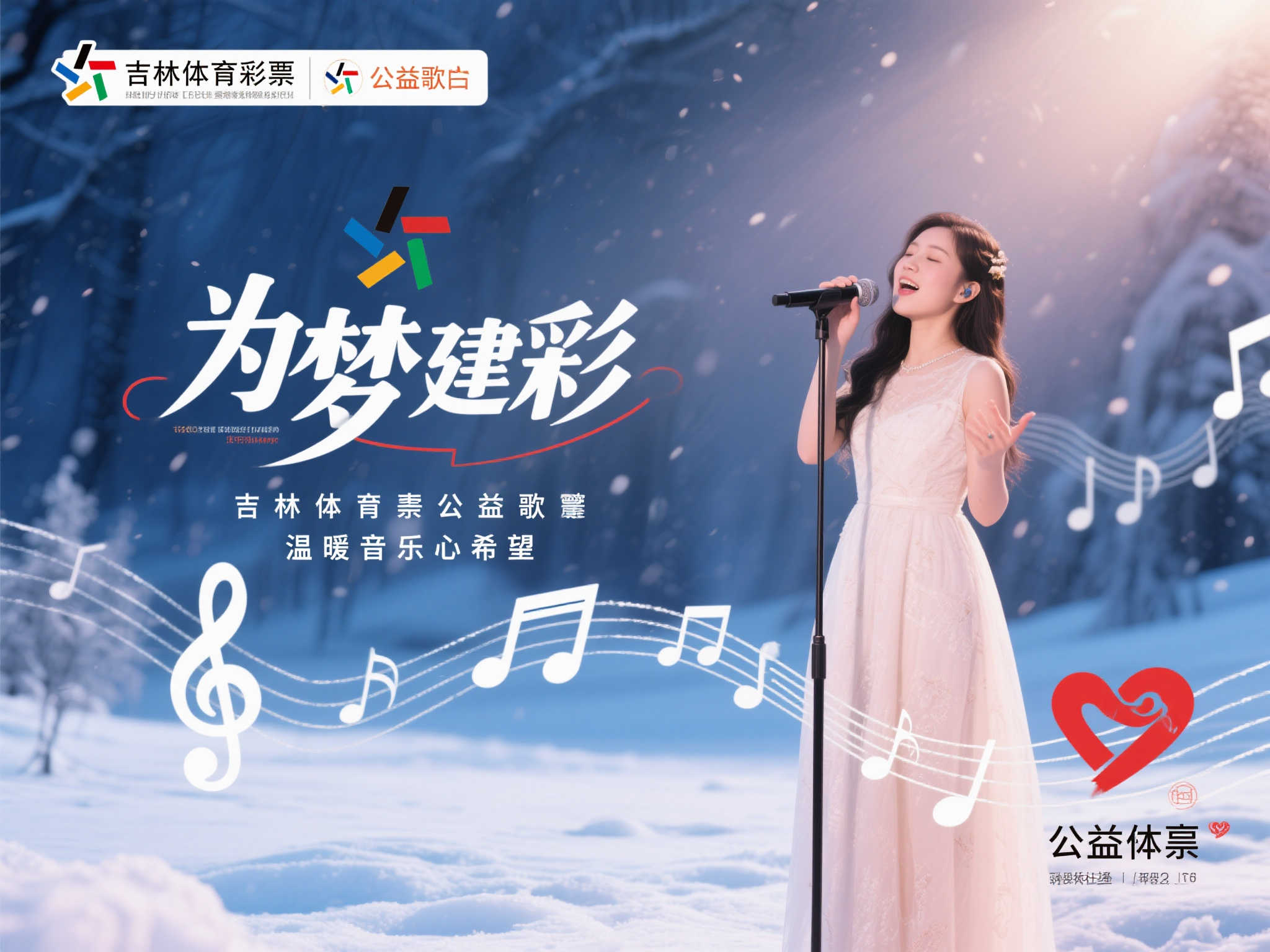 吉林体彩首支公益歌曲《为梦添彩》温暖传唱，彰显公益精神