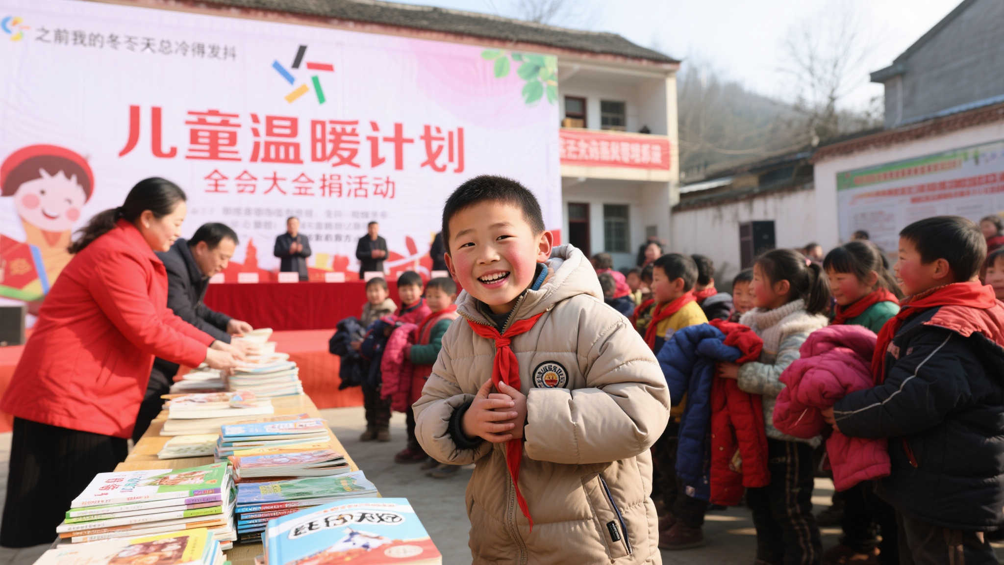 爱心汇聚暖渭南,公益福彩惠万家 今年,在临近冬季时节,由彩票资金支持的一