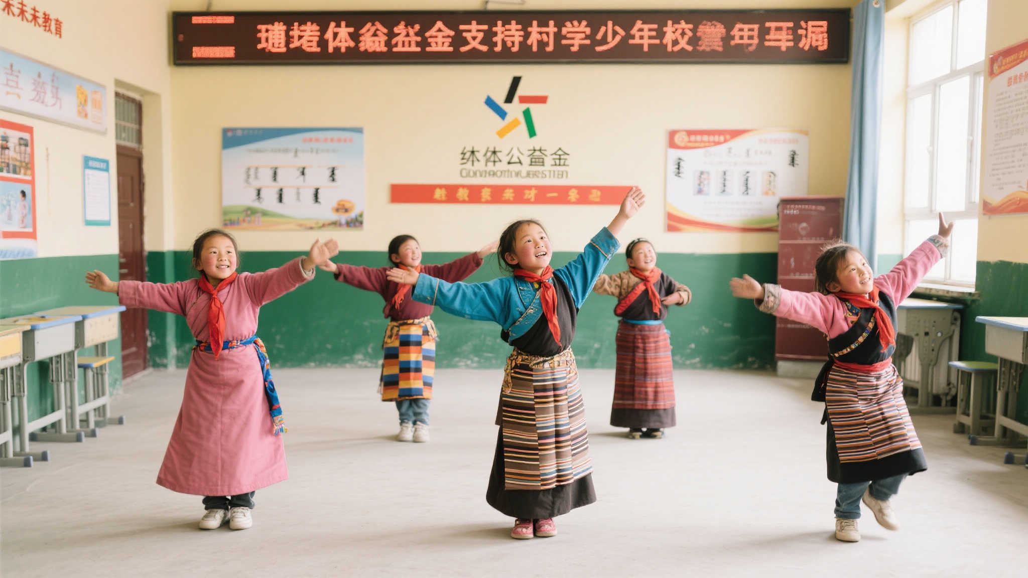 公益助力乡村少年宫建设,点亮农牧村孩子梦想之路 随着社会的不断发展,教育在国家未来构建中