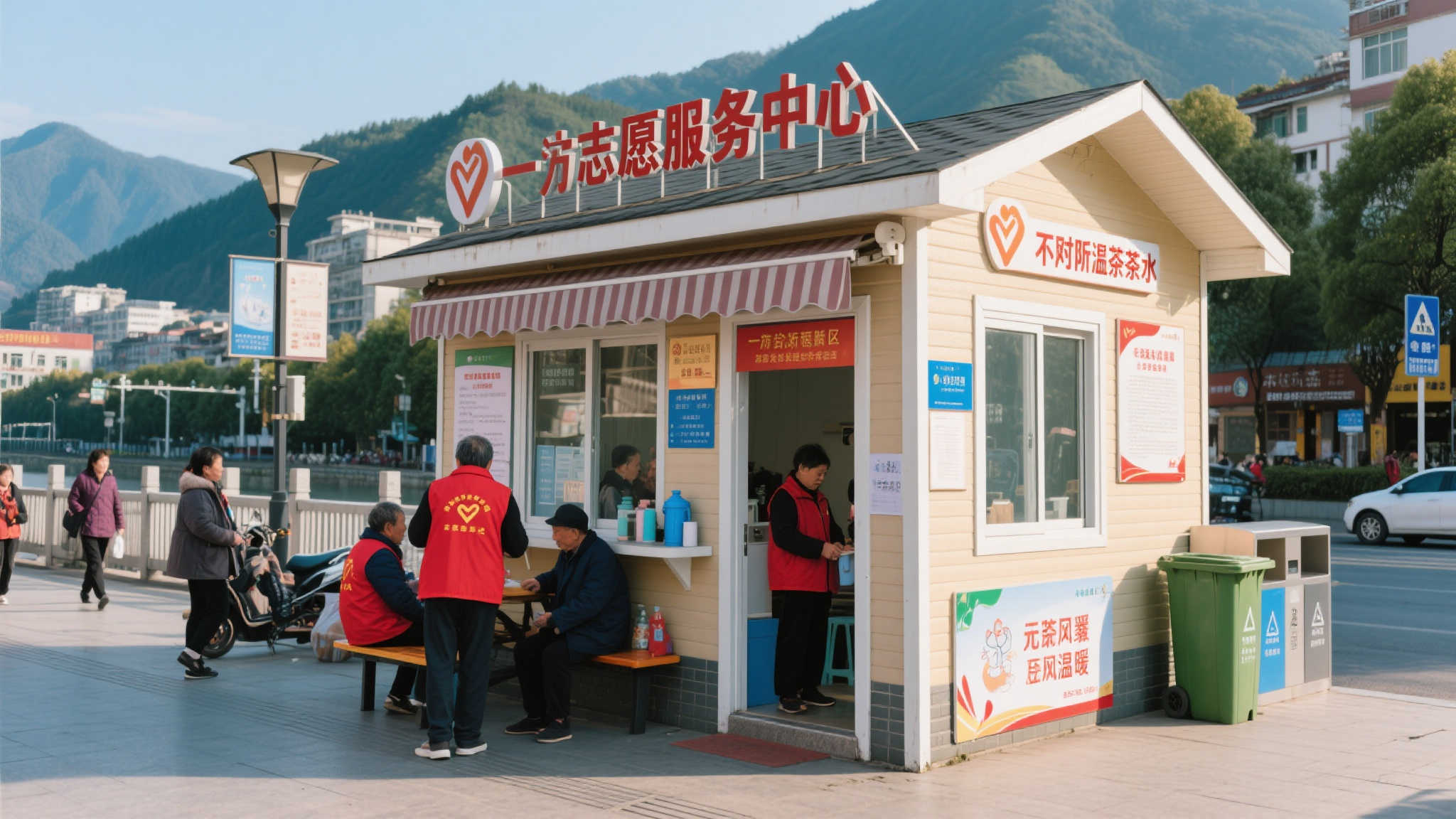 在日常生活中，我们总能看到位于社区、街角