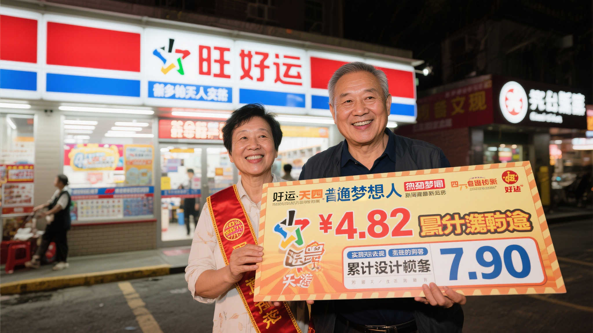 女子喜获4.8亿大奖欲环游世界，幸运站点累中7.9亿