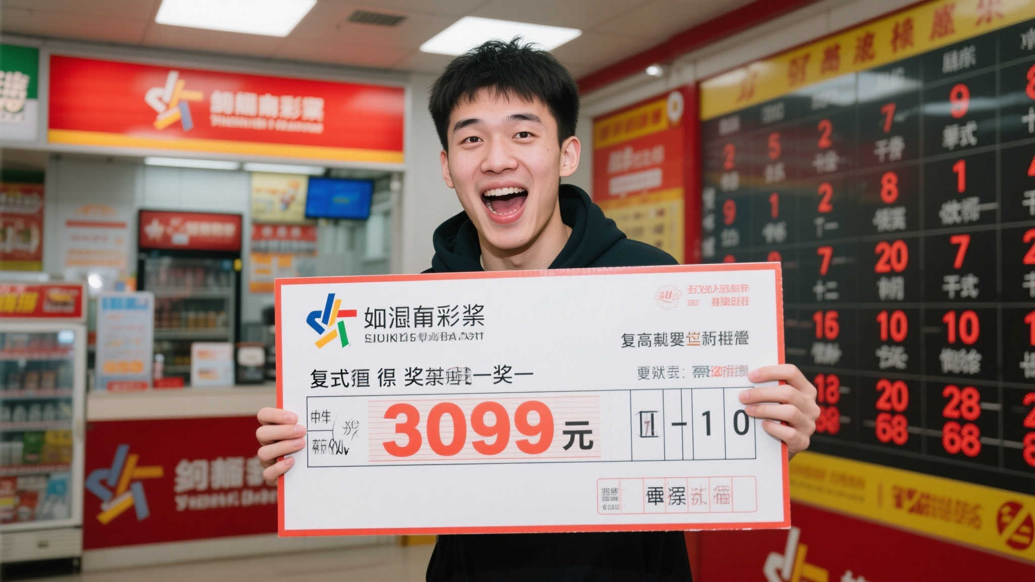 帅气小伙喜中双色球507万 幸运站点再创佳绩曾中两注二等奖 帅气小伙喜中双色球507万 幸运站点再创佳绩曾中两注二等奖