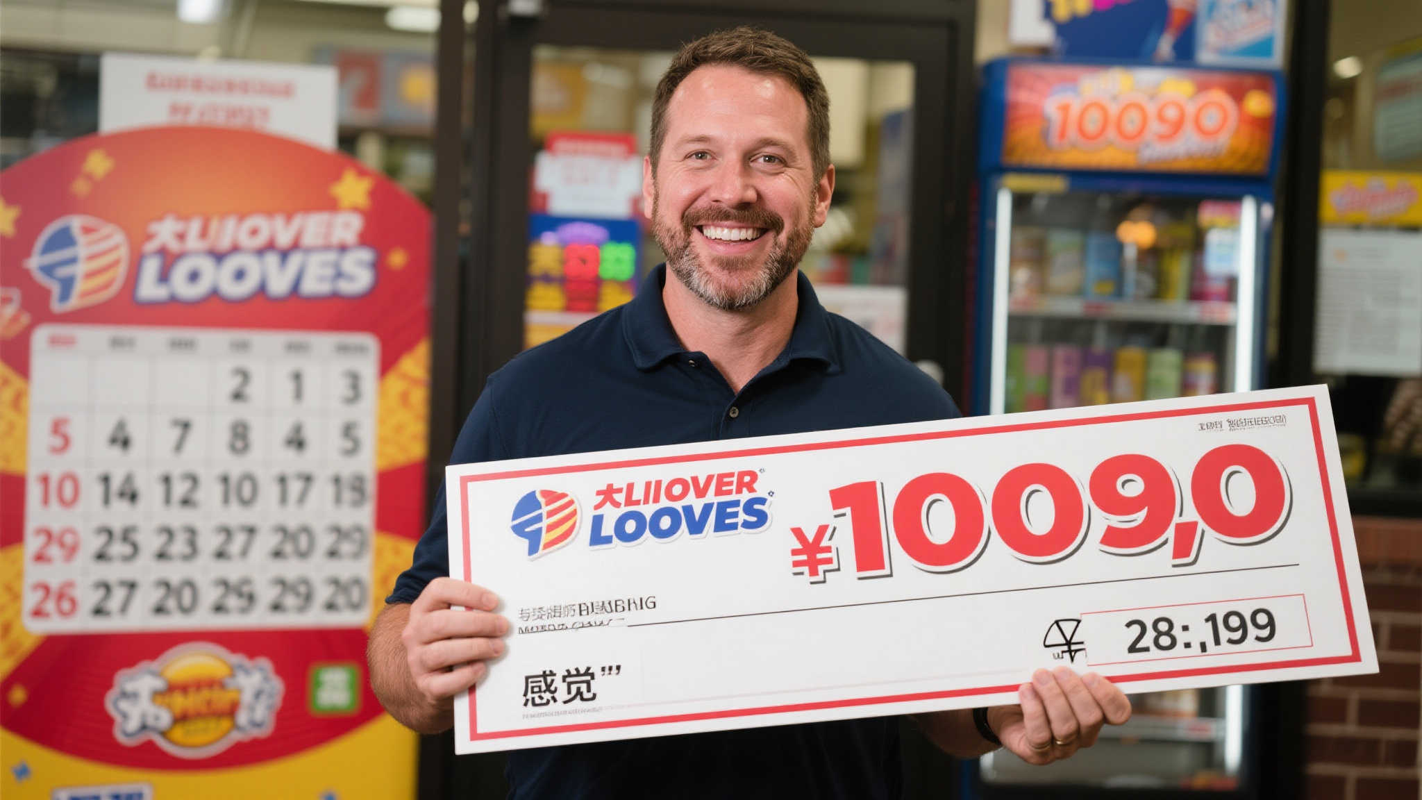 男子靠直觉选号 一举拿下大乐透1009万巨奖 想象一下,仅仅凭借直觉选出几个数字,就意