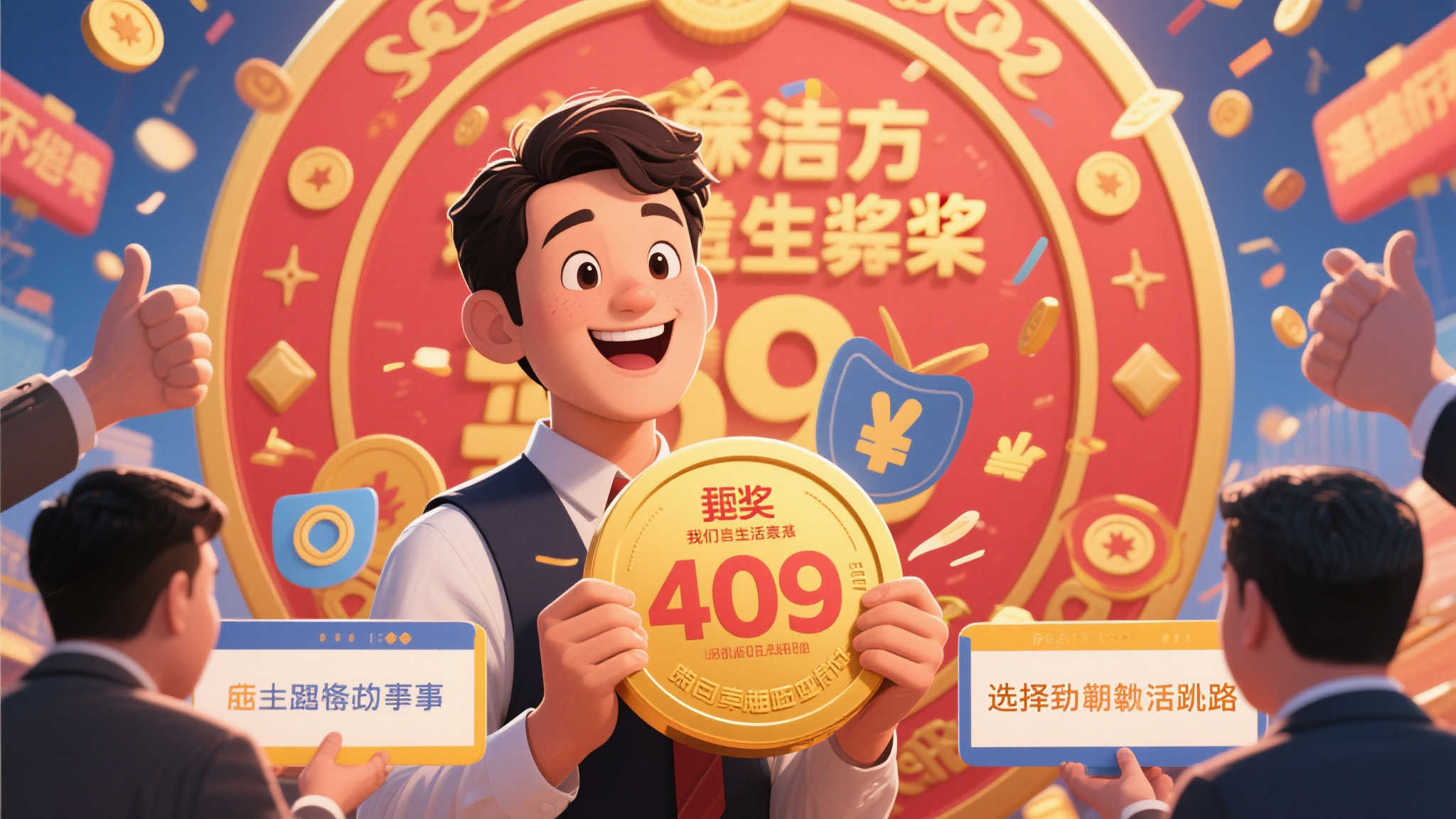 90后青年喜中1457万彩票大奖 自信露脸微笑留影