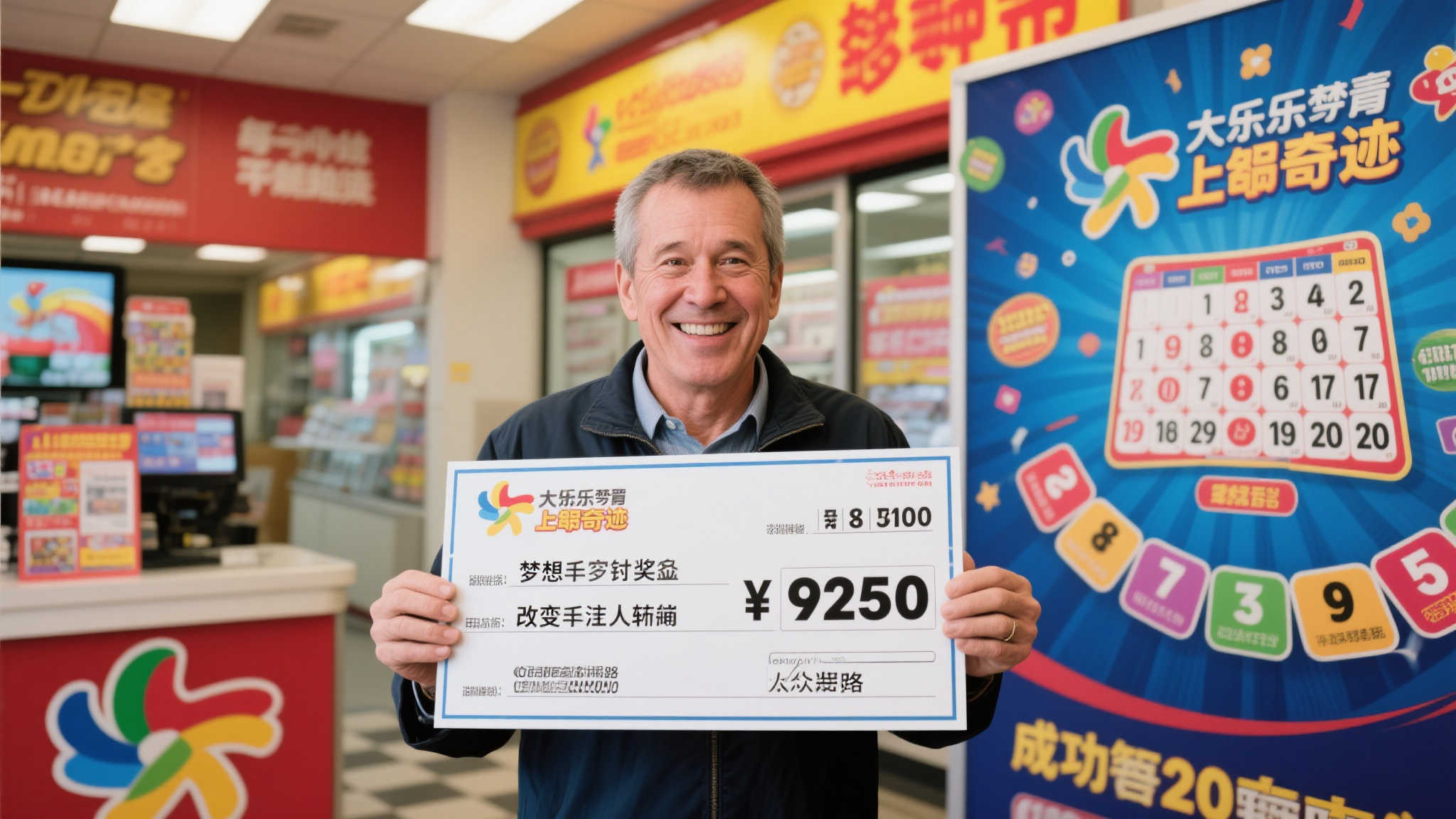 大乐透忠实粉丝喜获925万巨奖:每期耗时一小时钻研号码 引言:梦想照进现实的彩票奇迹
你是否曾