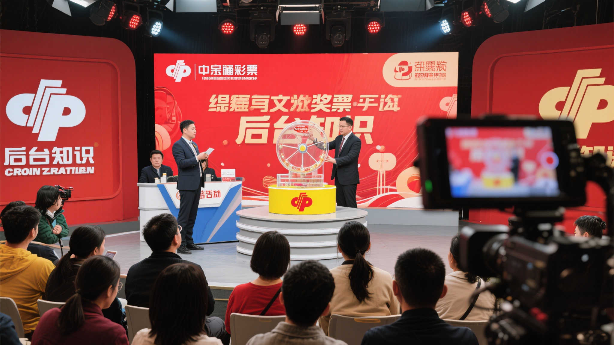 很多人以为彩票开奖只是一个很短暂的视频直