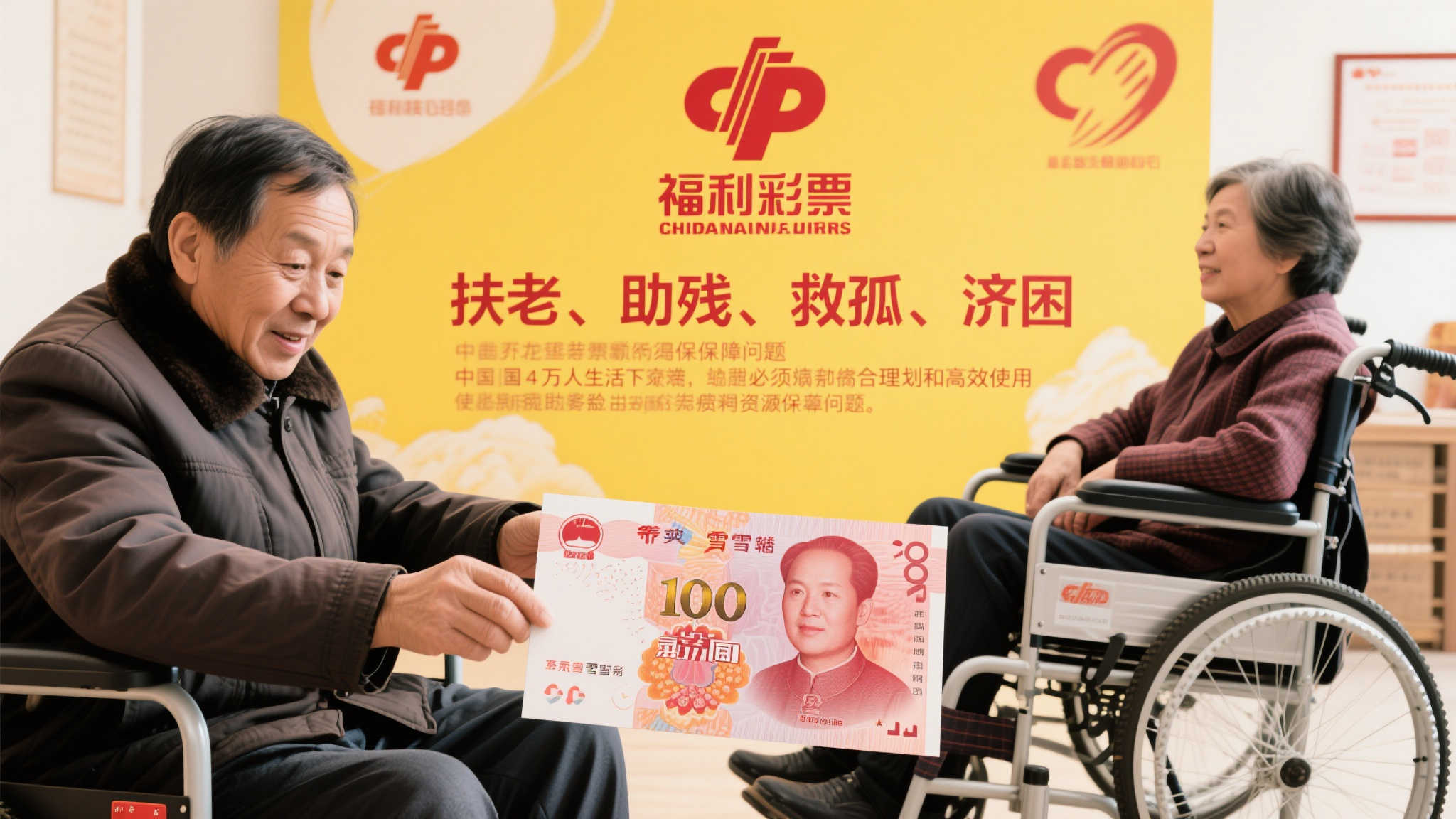 福利彩票自设立以来，其核心理念便是“扶老