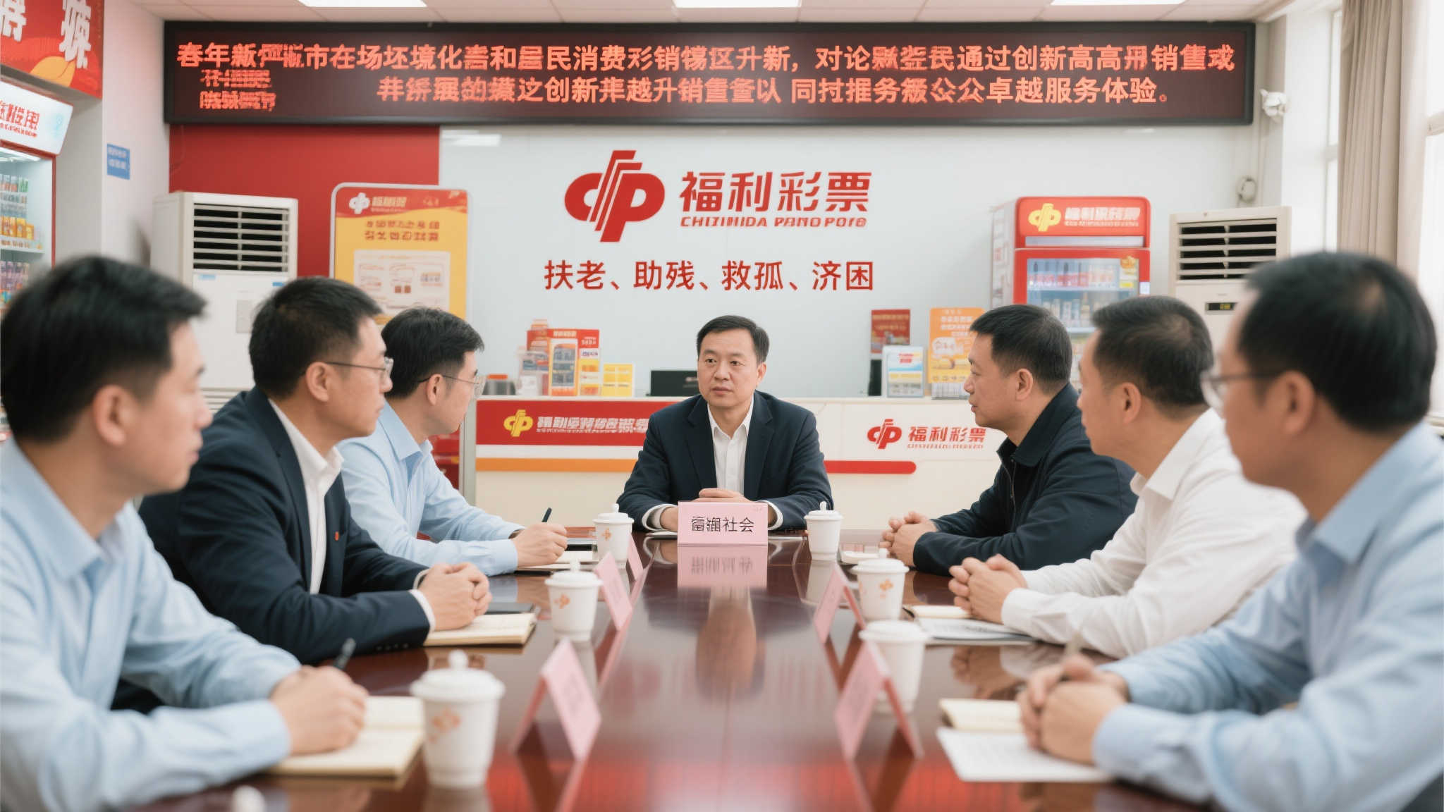 株洲市民政局组织研讨福彩销售新举措 福利彩票自发行以来,一直秉持着“扶老、助