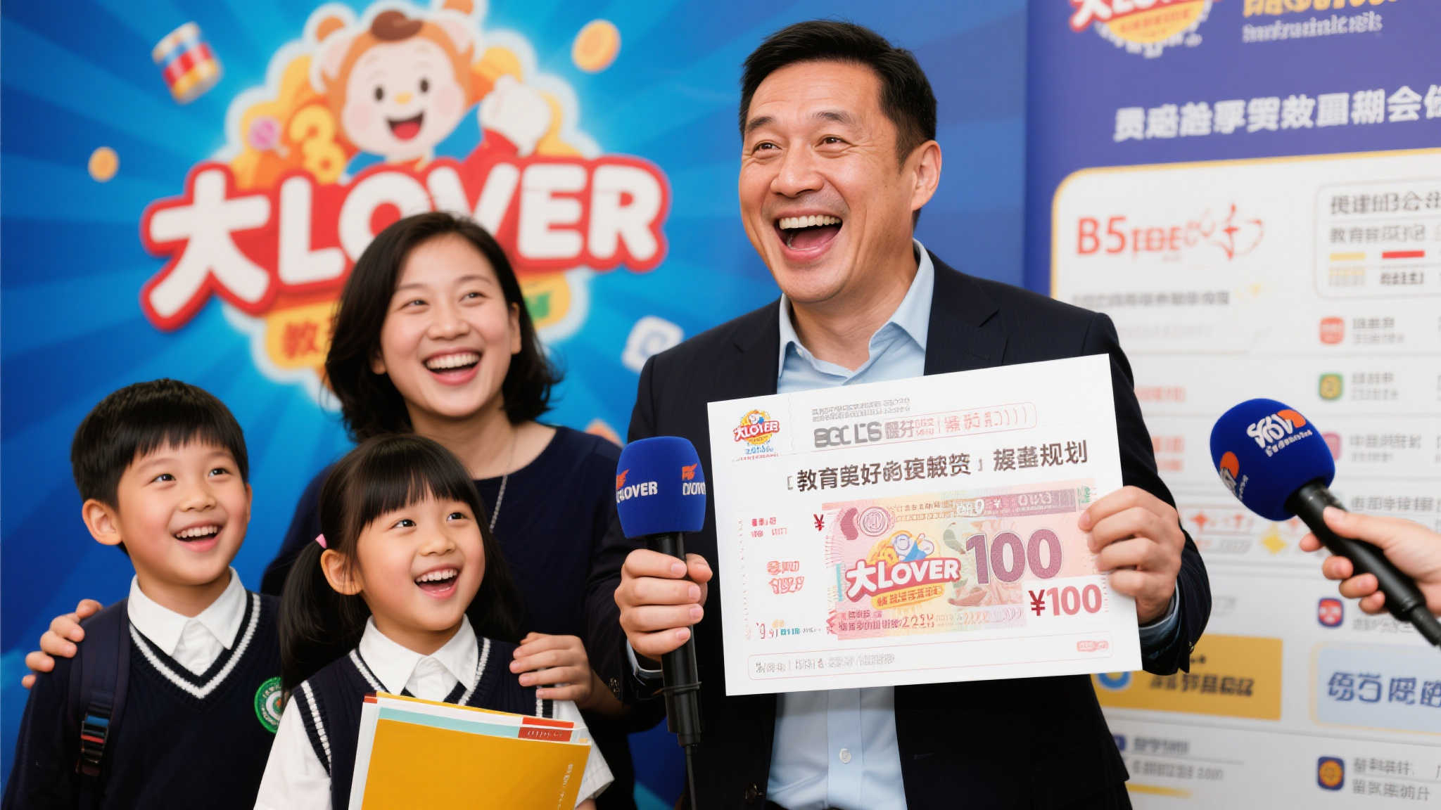 奖金规划：孩子教育放在首位
在接受采访