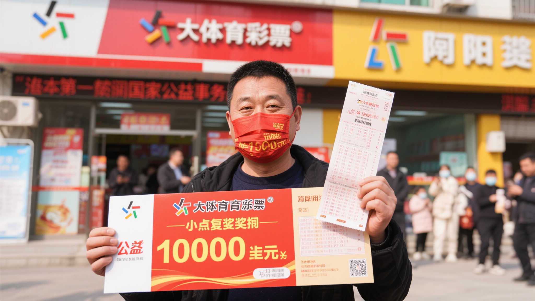 南阳喜迎2023年首个体彩大乐透千万巨奖，实体店荣膺荣誉牌匾