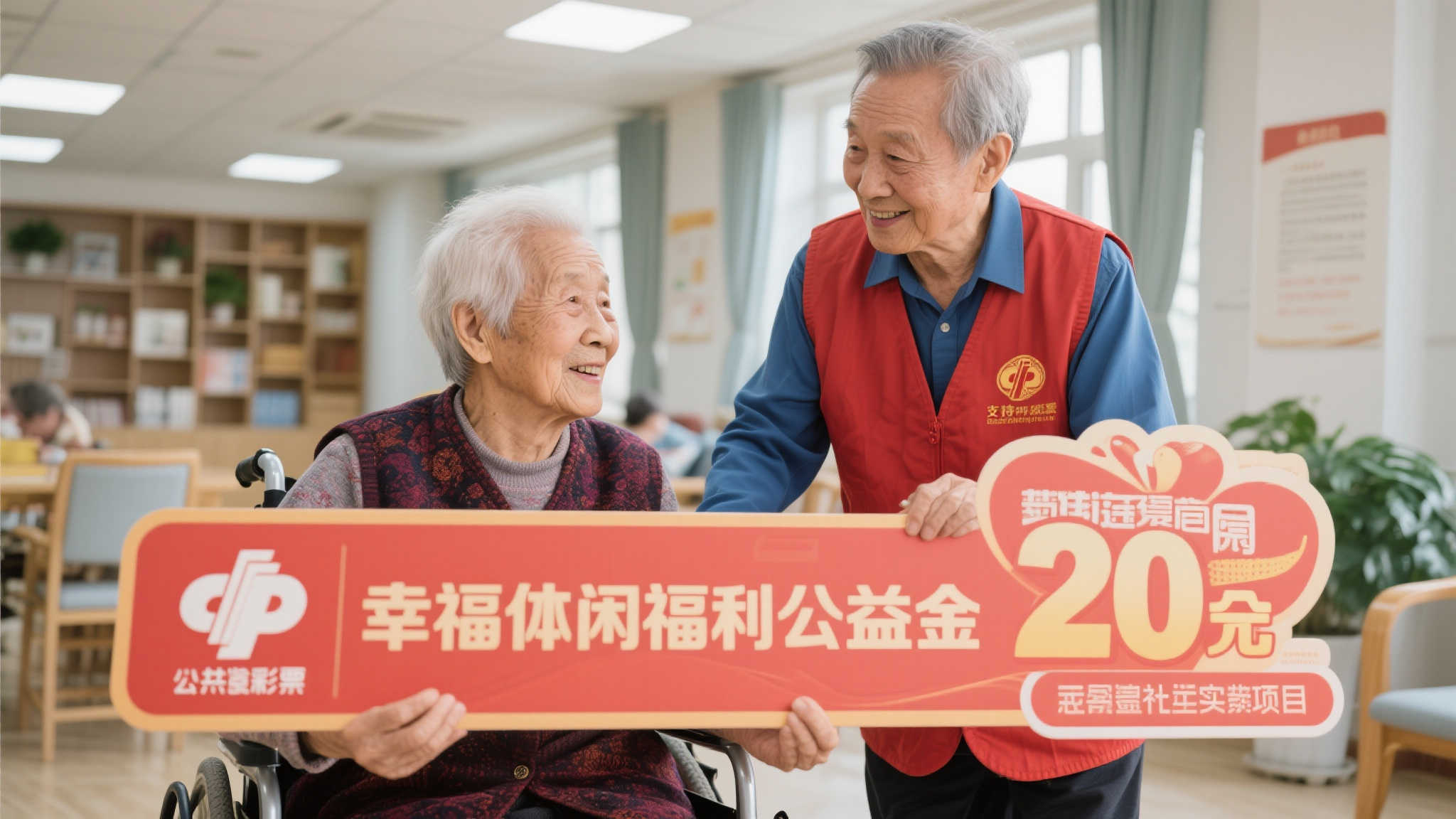 前言：为幸福晚年护航福彩公益金的力量不可