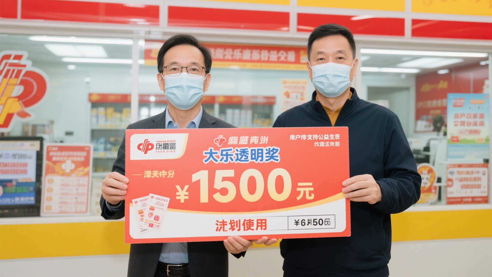 值得一提的是，他在得知中得150万大乐透